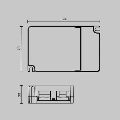 Источник тока DALI NFC DT8 500-1500mA +PUSH DIM, 721024. TM Maytoni