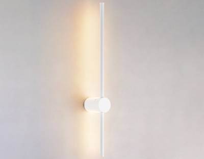 Настенный светодиодный светильник FL5201 SWH белый песок LED 3000K 8W 600*60*100