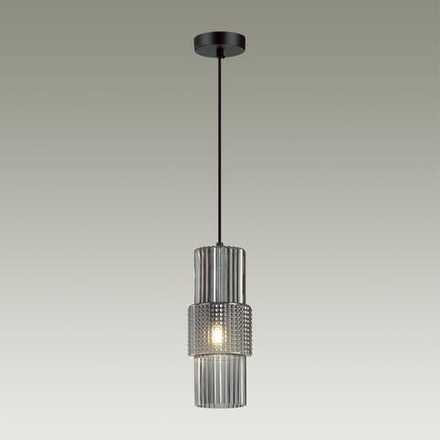 5016/1 MODERN ODL23 481 черный/дымчатый металл/стекло Подвес E14 1*40W PIMPA