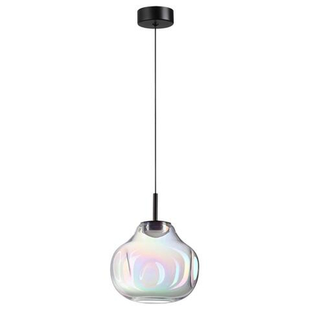 5097/4LB PENDANT ODL25 363 черный/бензиновый/металл/стекло Подвес LED 4W 4000K 388Лм VASO