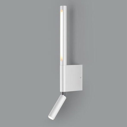 359435 OVER NT24 356 белый Светильник настенный с выключателем IP20 LED 5W+3W 220-240V 3000K 320Лм FERMO