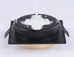 Светильник встраиваемый TN5232 BK/GD черный/золото GX53 max 12W 110*110*35