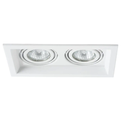 Точечный встраиваемый светильник Arte Lamp CANIS A6661PL-2WH, 2хGU10
