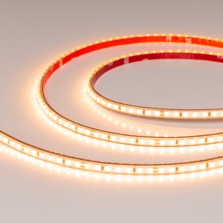 Лента герметичная RTW-PS-A140-7mm 24V Warm2400 (10 W/m, IP67, 5m) (Arlight, CRI&gt;90)