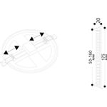 Встраиваемый светильник Arte Lamp MESURA A7975PL-1WH, LED