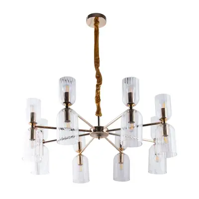 Подвесная люстра Arte Lamp CHARM A1623LM-16GO, 16хE14