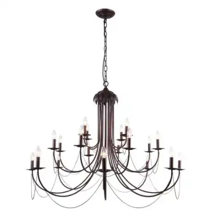 Подвесная люстра Plini 2590-20P, 20*E14*40W. ТМ F-Promo
