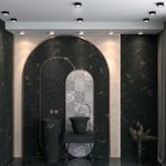 358904 SPOT NT22 337 черный Встраиваемый влагозащищенный светильник IP54 LED 4000K 10W 220V MAY
