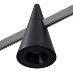ST813.406.05 Магнитный трековый светильник FARM Черный LED 1*5W 3000K 325Lm Ra90 60 IP20 D70xH115 24V