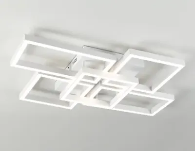 Светильник светодиодный потолочный FA1011/4+1 WH белый 90W 3000K-6400K 710*490*95 (ПДУ ИК)