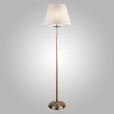 Напольный светильник с абажуром античная бронза 01008/1 античная бронза