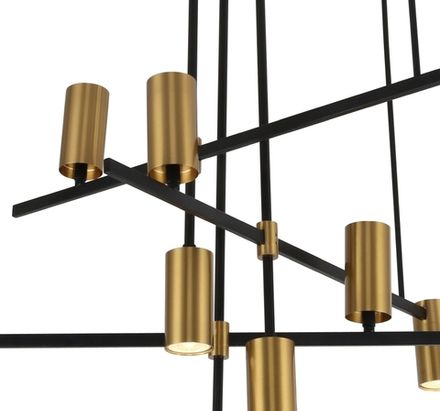 Люстра на штанге Stilfort 2162/05/12P серия Ausver