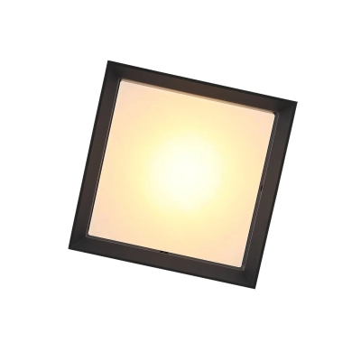 SL077.402.01 Светильник уличный потолочный ST-Luce Черный/Белый LED 1*12W 3000K