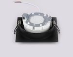 Светильник встраиваемый поворотный точечный TN51917 BK черный GX53 max 12W 115*115*23