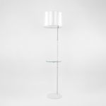 Citilux Батлер CL806010 Торшер со столиком Белый