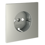 VLS000605 Накладка для розетки с заземлением, S70 (сталь). (ТМ Maytoni)