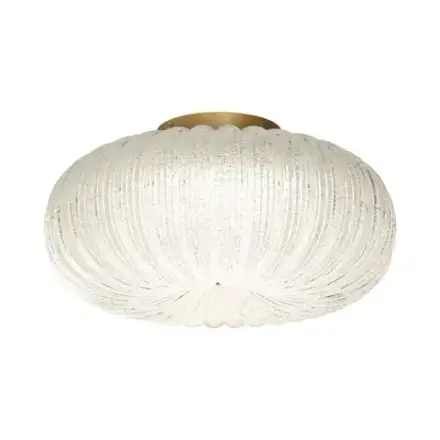 7720/48L PIKO LED SN 031 Светильник металл/стекло/прозрачный/золотой LED 48Вт 3000-6500K D500 IP20 пульт ДУ ANGELO