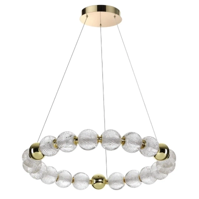 5008/60L L-VISION ODL24 571 золотой/металл/акрил Люстра LED 60W 4000K 5058лм CRYSTAL