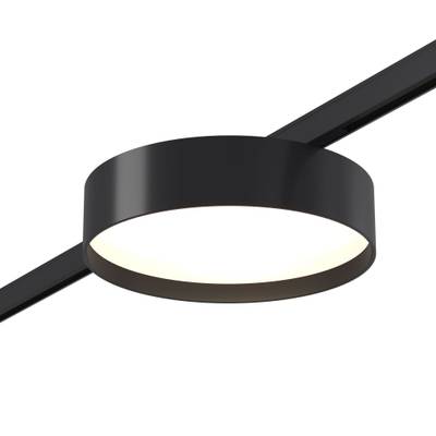 ST670.436.12 Магнитный трековый светильник Черный LED 1*12W 3000K 500Lm Ra&gt;80 100° IP20 D113xH34 24V