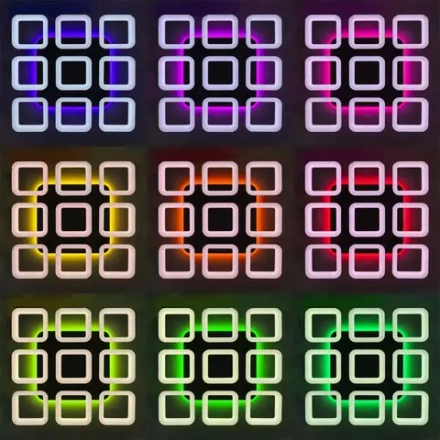 Citilux Паркер Смарт CL225A295E RGB Умная люстра Венге