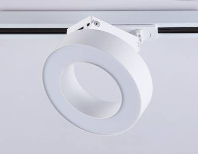 Светильник светодиодный трековый GL6866 WH белый LED 15W 4200K D115*80