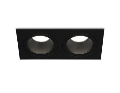 Светильник встраиваемый TN102832/2 BK/BK черный/черный GU5.3/2 178*93*50