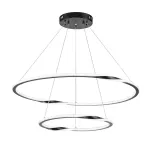 Подвесная люстра Arte Lamp VERITATE A2211SP-2BK, 1хLED