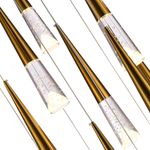 SL6111.203.15 Люстра подвесная ST-Luce Золотистый/Прозрачный LED 15*3W 3000K