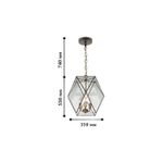 Подвесная люстра Shatir 1628-3P. ТМ Favourite