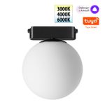 359478 SHINO NT24 126 черный Трековый смарт-светильник для низковольтного шинопровода с двумя режимами работы IP20 LED 6W 24V 3000-6000K EASY