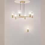 Подвесной светильник Vision E14х6, MOD411PL-06G. TM Maytoni
