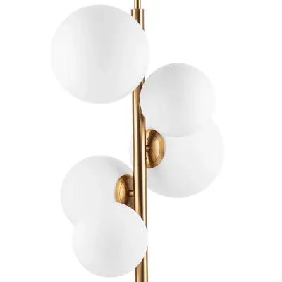 815053 Люстра CROCO 5х40W E14 ЛАТУНЬ Lightstar