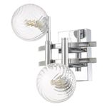 Бра Crystal Lux LUXURY AP2 CHROME 2271/402