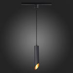 ST152.406.01 Светильник трековый Черный GU10 1*50W IP20 D60xH300 220V Без ламп