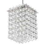 795414 Подвес CRISTALLO 1х40W G9 ХРОМ