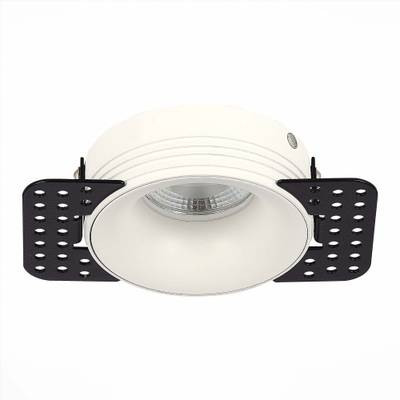 ST218.558.01 Св-к встр. Белый GU10 1*50W  IP20 D85xH30 165-265V Без ламп