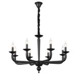 SL1114.403.08 Люстра подвесная ST-Luce Черный E14 8*40W