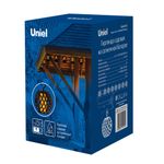 USL-S-120/PM2000 FIRE BALLS Садовая гирлянда на солнечной батарее «Огненные шары». 80 светодиодов. Эффект пламени. 1*АА Ni-Mh аккумулятор в/к. IP44. TM Uniel