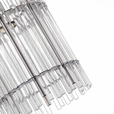 SL1656.103.01 Люстра подвесная ST-Luce Никель/Прозрачный E14 1*40W