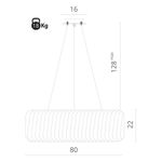 Подвесная люстра Divinare MEGAN 7568/18 LM-12, 12хE14