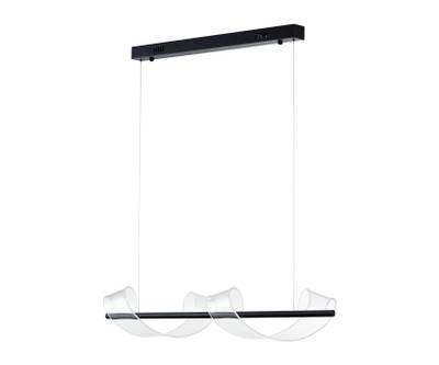 08042-2AS,19 Подвес Илина черный w90*20 h150 Led 28W (4000K)
