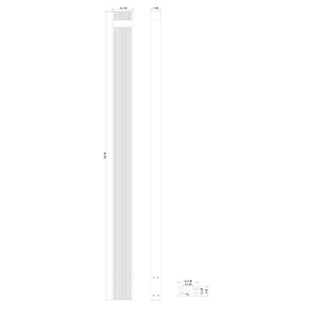 Ландшафтный светильник Arte Lamp ARNEB A2140PA-1BK, 1хLED
