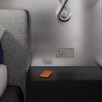 VLS001014 Накладка для розетки с заземлением и защитными шторками, с USB A+C, S70 (капучино). (ТМ Maytoni)