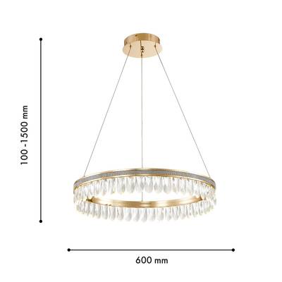 Подвесная люстра Palatium 4207-6P. ТМ Favourite