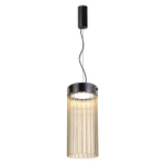 5047/10L L-VISION ODL24 439 черный/светл.янтарный/металл/стекло Подвес LED 10W 4000К 1237Лм PILLARI