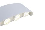 SL089.501.08 Светильник уличный настенный ST-Luce Белый кварцевый LED 8*1W 4000K