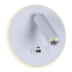 86203-9.2-001KT LED12W+USB WT светильник настенный Reluce, LED