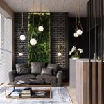 4810/1A PENDANT ODL21 493 золтой/черный/белый Подвес E14 1*40W FLARI