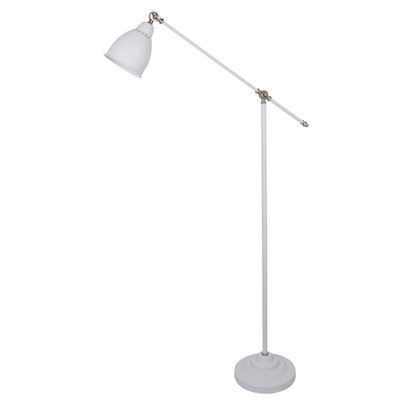 Торшер Arte Lamp BRACCIO A2054PN-1WH, 1хE27