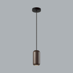 5060/1D PENDANT ODL24 377 коричн./черный/металл Подвес GU10 LED 4W COCOON
